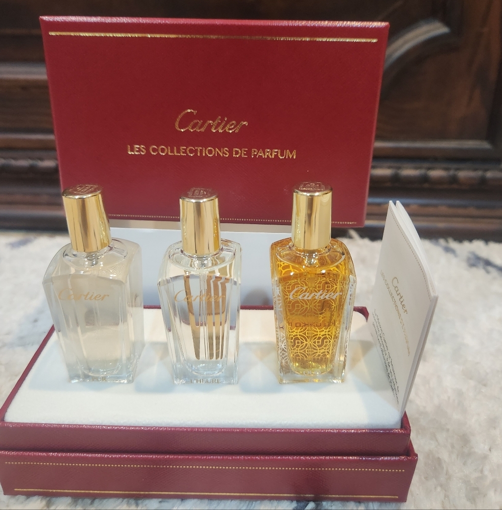 Cartier Perfume Trio NWB